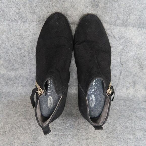 Dr Scholls Shoes Womens 6 Bootie Fashion Casual Comfort Black Zip Fabric Classic - Picture 7 of 14